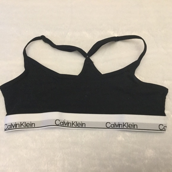 Calvin Klein 3pcs Girls Bralettes sz Small Age:6 - Picture 3 of 6